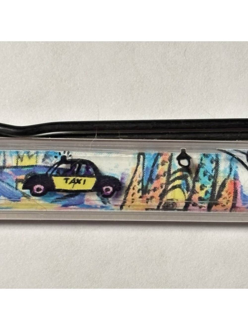 Barcelona Spain Floaty Pen Taxi Cab Moves Sagrada Familia Cathedral Souvenir